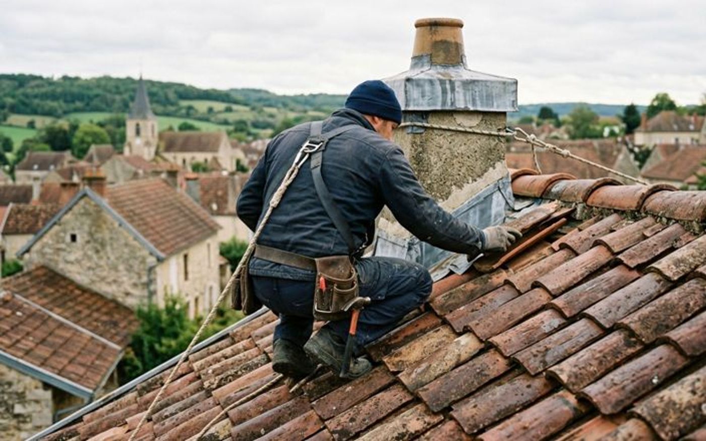 Reparation fuite toiture